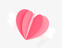 爱心翅膀粉色png免抠素材_88icon https://88icon.com 爱心 翅膀 情人节 女性