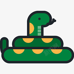 蛇形斑点图形png免抠素材_88icon https://88icon.com 蛇形 斑点 图形 元素