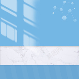 电商主图背景蓝色大理石空间展台png免抠素材_88icon https://88icon.com 主图背景 蓝色 大理石 空间展台