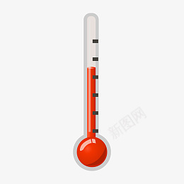 矢量温度计png免抠素材_88icon https://88icon.com 温度计 体温 健康 刻度 医疗 气温 测量 温度 红色