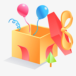 立体打卡礼物盒png免抠素材_88icon https://88icon.com 打卡的盒子 25D 25d 周年庆 礼物盒 周年 庆典 气球 氛围 礼物