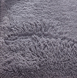 绒毛地毯地毯灰色室内客厅卧室绒毛高清图片