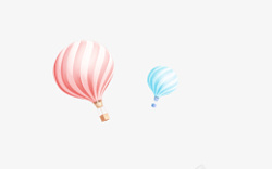 气球装饰粉色系素材