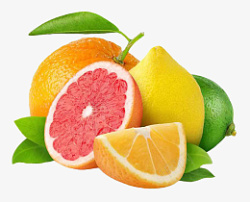 红心柠檬水果橙子柠檬高清图片