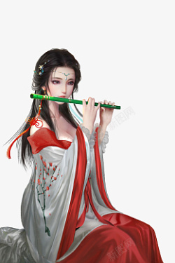 古风美女免抠素材