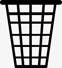 路边垃圾桶垃圾桶图标元素图标
