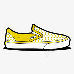 VansStarYellowIconpng免抠素材_88icon https://88icon.com vans star yellow