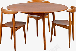 饭桌套桌带椅子png免抠素材_88icon https://88icon.com 实木 饭桌 套桌 带椅子