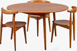饭桌套桌带椅子素材