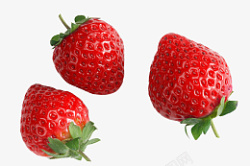 草莓点缀背景图草莓点缀草莓高清图片