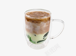 烧仙草咖啡奶茶png免抠素材_88icon https://88icon.com 奶茶 烧仙草 咖啡 奶盖