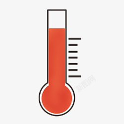 温度标志温度计天气炎热温度表素材