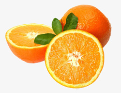 新鲜的水果透明背景橙子图片素材