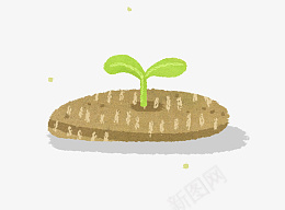 卡通手绘植物png免抠素材_88icon https://88icon.com 手绘 卡通 植物 树木 绿色环保