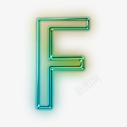 绿色特效字母Fpng免抠素材_88icon https://88icon.com 特效 字母表 绿色效果 装饰组合