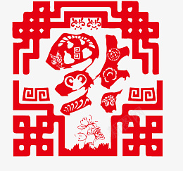 虎年春节新年剪纸喜庆新年福png免抠素材_88icon https://88icon.com 虎年 春节新年 剪纸 喜庆 新年福