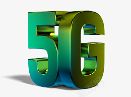 5G网络3D图标