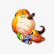 卡通可爱人物图案素材