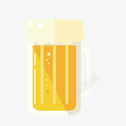 一大杯冒泡的啤酒免抠图啪png免抠素材_88icon https://88icon.com 一杯黄色的啤酒 黄色的啤酒 卡通酒 啤酒杯 啤酒 酒水