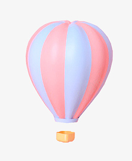 C4D粉色系热气球烁png免抠素材_88icon https://88icon.com C4D 热气球 卡通 粉色
