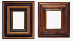 实木照片框画框相框装饰素材