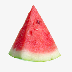 西瓜水果夏天透明底素材