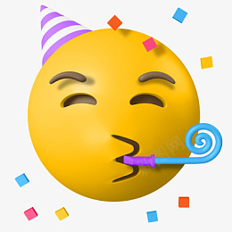 3D立体庆祝表情包png免抠素材_88icon https://88icon.com 庆祝 派对 party 开心 表情