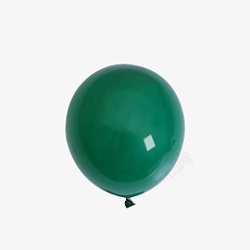 绿色气球节日生日素材