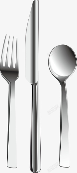 餐刀叉高品质金属餐具刀叉高清图片