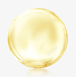 金色气泡气泡元素素材