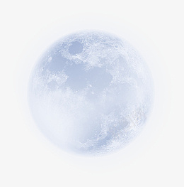 月亮月球发光黑夜png免抠素材_88icon https://88icon.com 月球 黑夜 发光 蓝色