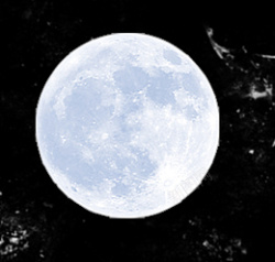 圆月月亮中秋素材