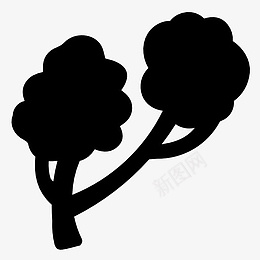 唯美树木大树图标icon图标