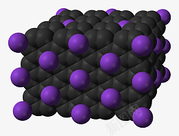 石墨插层金属粒子化合物结构模型png免抠素材_88icon https://88icon.com 石墨 插层 化合物 金属化学 金属粒子 结构模型