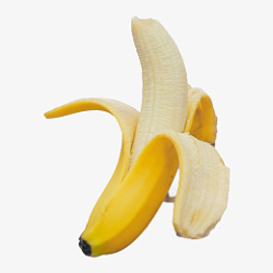 撕开的香蕉免扣素材素材