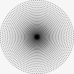 矢量科技圆点素材