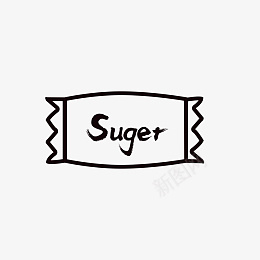 笑脸糖果糖果sugar糖零食图标