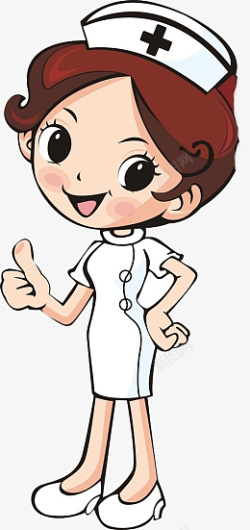 卡通版小护士素材