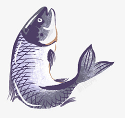 餐饮广告之卡通生鲜鱼设计素材