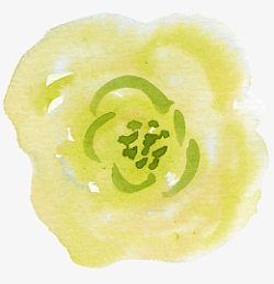 唯美水彩花朵素材素材