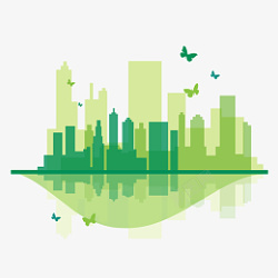 绿色生态城市建设素材