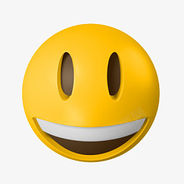 3D立体微笑表情包png免抠素材_88icon https://88icon.com 微笑 立体 开心 表情