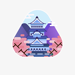 卡通手绘日式建筑png免抠素材_88icon https://88icon.com 卡通 手绘 日式 建筑