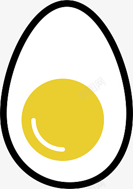 插画粽子元素鸡蛋图标元素图标