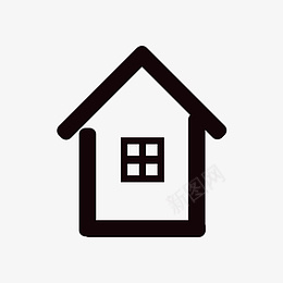 低能耗房子房子屋房屋住所家图标