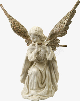 雕塑神像吹笛子欧式png免抠素材_88icon https://88icon.com 雕塑 欧式 吹笛子 翅膀