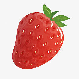 新鲜的草莓手绘插画懈png免抠素材_88icon https://88icon.com 甜甜的草莓 红色的草莓 绿色的叶子 水果草莓 草莓插画 草莓装饰