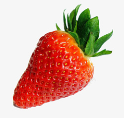 成熟草莓水果素材