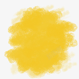 黄色毛绒笔刷png免抠素材_88icon https://88icon.com 黄色 笔刷 笔触 粉笔 毛绒 画笔 涂鸦