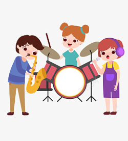 少儿音乐少儿乐器培训课程页高清图片